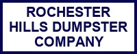 Rochester Hills Dumpster Company